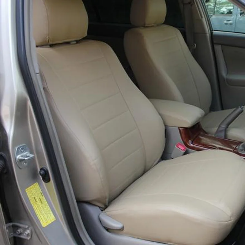 Для Toyota Camry XV30 седан с 2002-2006г.(Камри) модельные чехлы на сиденья из экокожи АТВОПИЛОТ экокожа
