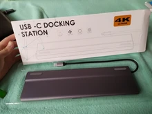 DeepFox 14-In-1 Type C Hub USB C to HDMI VGA Lan USB 3.0 Ports SD/TF Card Reader USB-C