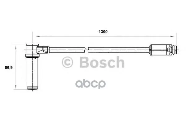 Датчик Частоты Вращения Колеса Bosch арт. 0265004025