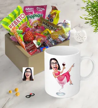 

Personalized Women 'S Caricature Of Nostalgic Lezzetler Mug Seti-22 Surprise Thoughtful Ancients Custom Design Picture Reliable quality
