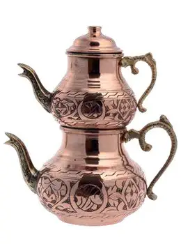 

English Traditional Tea Pot Handmade Handhammered Set 1teapot Tea