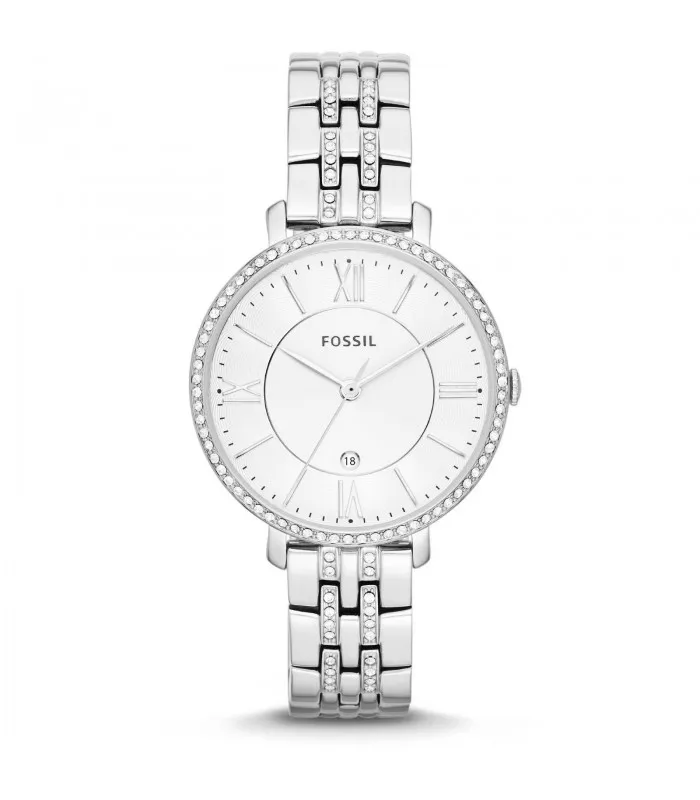 FOSSIL часы JAQUELINE Стальные кварцевые ES3545