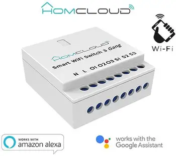 

Switch Module intelligent Wi-Fi 3 channel recessed