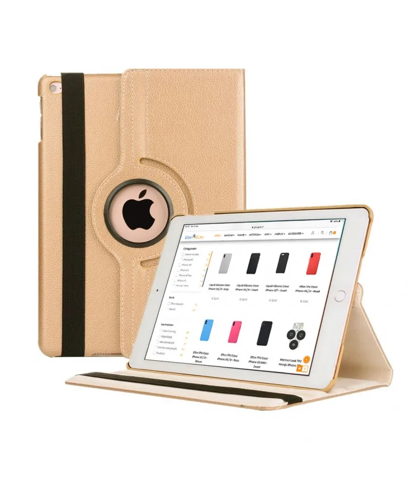 Золотой EssLeena Apple iPad Air 3. Поколение() 10,5 дюйма вращающийся чехол+ стилус(A2123/A2152/A2153/A2154)(серый - Цвет: Золотой
