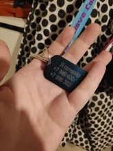 Dog-Id-Tag Address Pet-Name Free-Engraved Military Stainless-Steel Custom Personalized