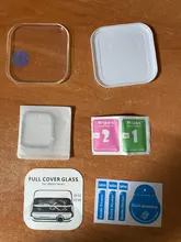 Protector de pantalla transparente, película protectora de cobertura completa para iWatch 4 5 40MM 44MM, cristal no templado para Apple Watch 3 2 1 38MM 42MM