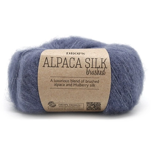 Пряжа DROPS «Brushed Alpaca Silk»