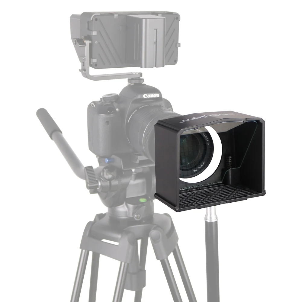  Bestview T1 Portable Smartphone Teleprompter r for Canon Nikon Sony Camera Photo Studio for DSLR&Sm