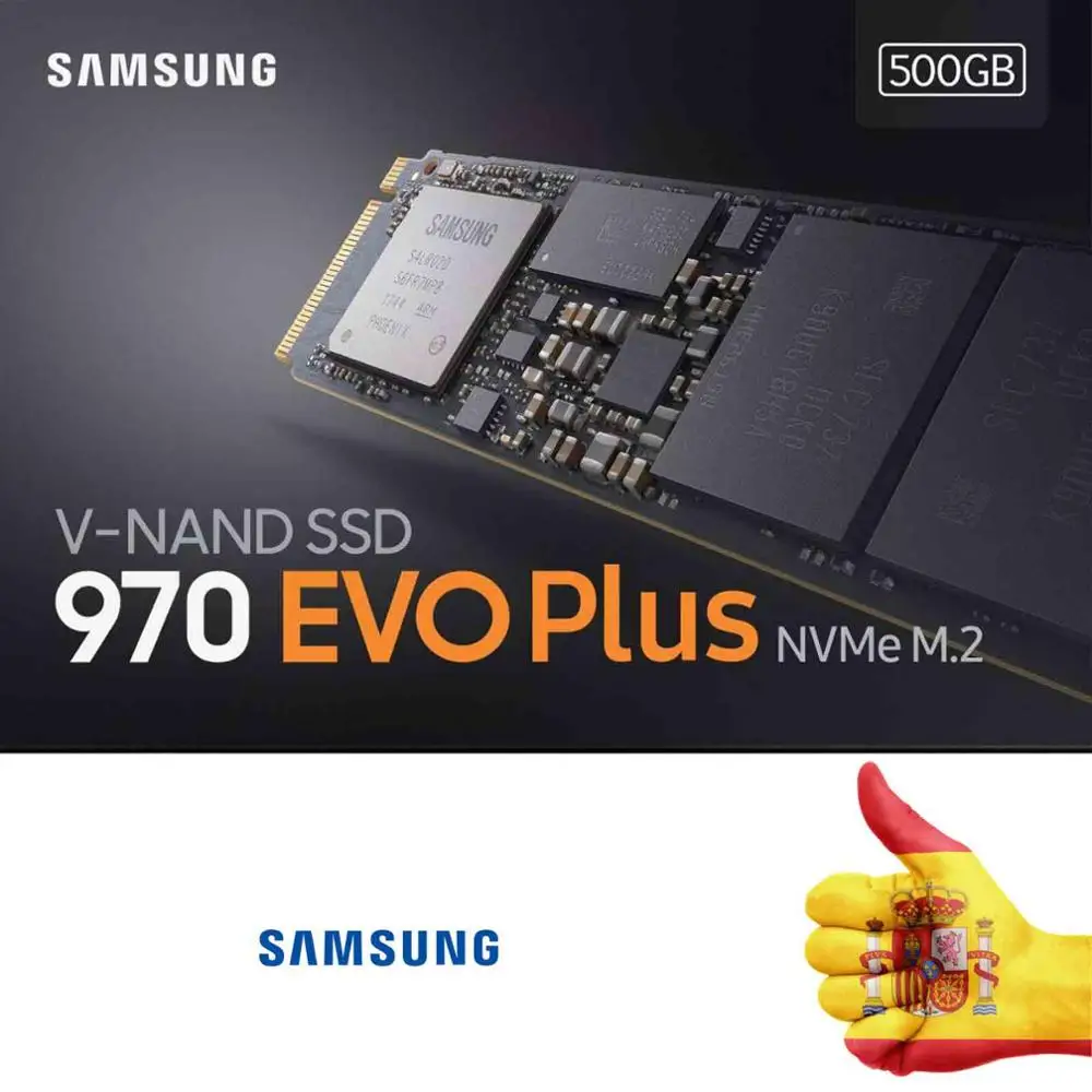SSD SAMSUNG 970 EVO PLUS 500 harte GB (MZ-V7S500BW) NVME-SSD 500 gb M.2 NVMe größe 25