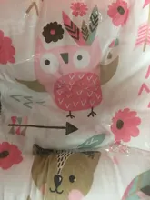 Enfermería almohada para bebé recién nacido dormir apoyo cóncavo de dibujos animados almohada impreso forma cojín previene la cabeza plana