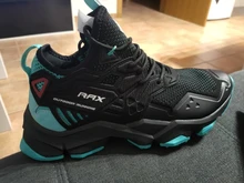 RAX-zapatillas para correr para hombre y mujer, calzado para deportes al aire libre, ligeras, transpirables, malla de aire, suela antideslizante superior, suela exterior de caucho Natural
