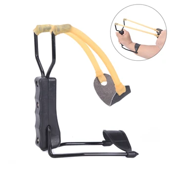 

Slingshot's rubber gum with soporte Folding Hunting Fishing Survival Prime knob drawer Catapult