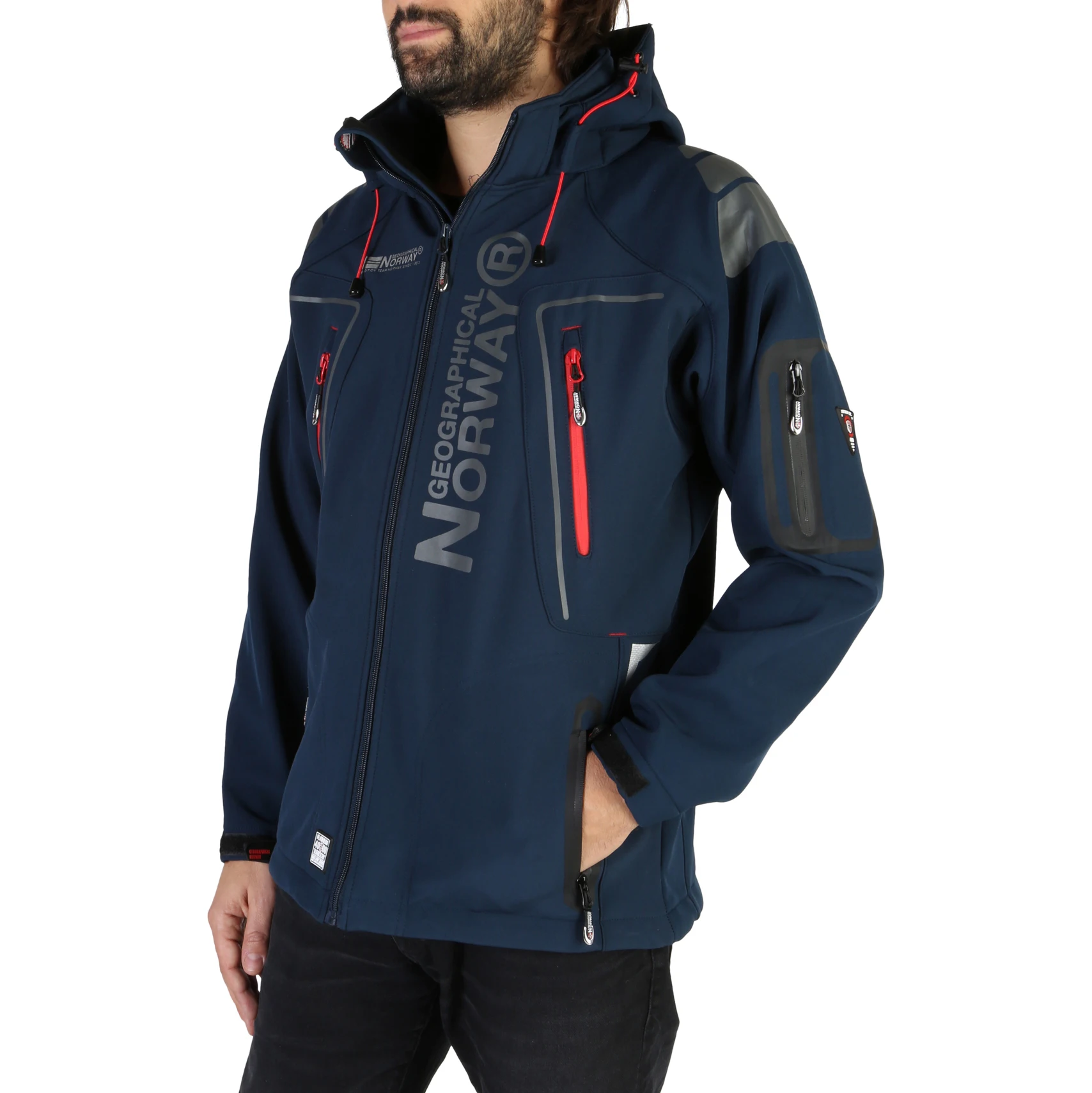 Geographical Norway Techno_man мужские синие 97402. Цвет: синий, Размер: MGeographical Norway8050750399512