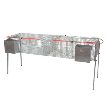 

Gomez and Crespo. Economic rabbits cage 7 with 1 floor and 2 fattening cubicles. Drinker to choose from a hunter and pacifier