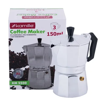 

Geyser coffee maker 150 ml from aluminum Kamille, kml-2500