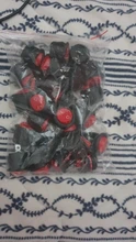 Rocker-Switches Round ON-OFF Black White Mini KCD1-105 6pcs 20mm-Diameter 2-Pin Red