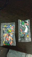 100PCS E2508 14 AWG 2.5mm2 Insulated Cord End Terminal Wire Ferrules