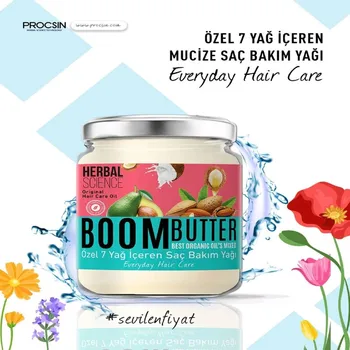 

HAIR CARE OIL/100% NATURAL/EXPERTS RECOMMENDATION/EVERYDAY HAIR CARE /DESCRY LEGEND OF BOOM BUTTER/190ML