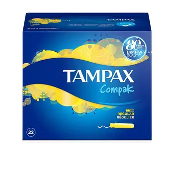 

TAMPAX COMPAK regular tampon 22 PCs