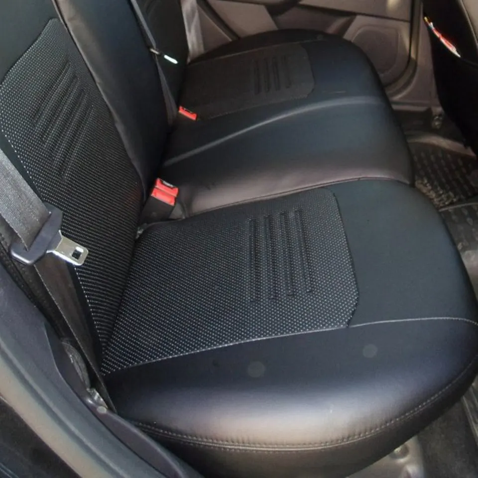 Для Ford Focus 3 2011- Комплект модельных чехлов для сидений только для комплектаций Ambiente/Trend(Модель Турин экокожа
