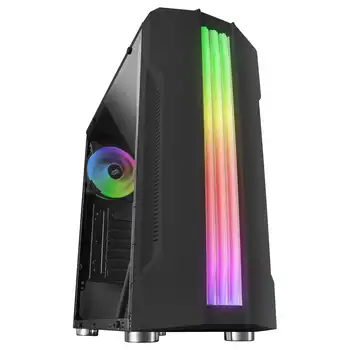 

Mars Gaming MCK, Cash Box PC ATX, Triple LED strip, rear fan 12cm, Black