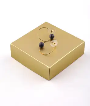 

Goo Design Minimal Naturai Stone Earrings 1