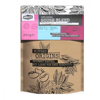 

Coffee Minges "origins Caffe Espresso House blend", in grains, 250 gr