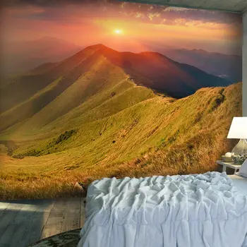 

Wall mural-autumn landscape, Carpathians-250x193 cm