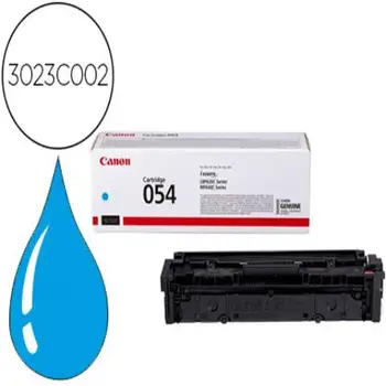 

Toner canon 054 lbp622 / mf641 / i-sensys lbp621 / 623 / 641 / 643 / 645 / 622 cyan 1200 pages 156566-3023C002