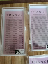 TDANCE 16 líneas Premade volumen Fans 3D/4D/5D/6D/7D Lash ruso extensiones de pestañas con volumen Pre hecho extensiones de pestañas de visón pestañas