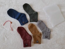 Calcetines antideslizantes de algodón para bebés y niños, calcetín transpirable con dibujos de osos, para primavera y otoño, 5 pares