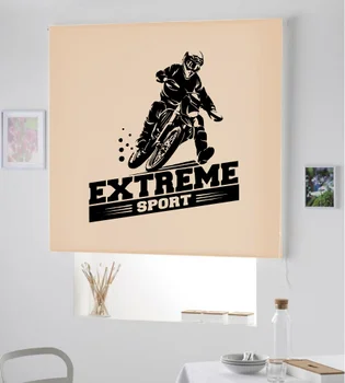 

Blind Iroa youth sports/Motocross 3 ROLLER BLINDS TRANSLUCENT! (BEIGE 100X175)