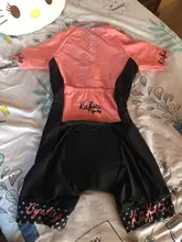 Conjunto de equipo profesional de triatlón para mujer, sudadera de manga corta, medias sexys de una pieza, traje de baño para montar en bicicleta