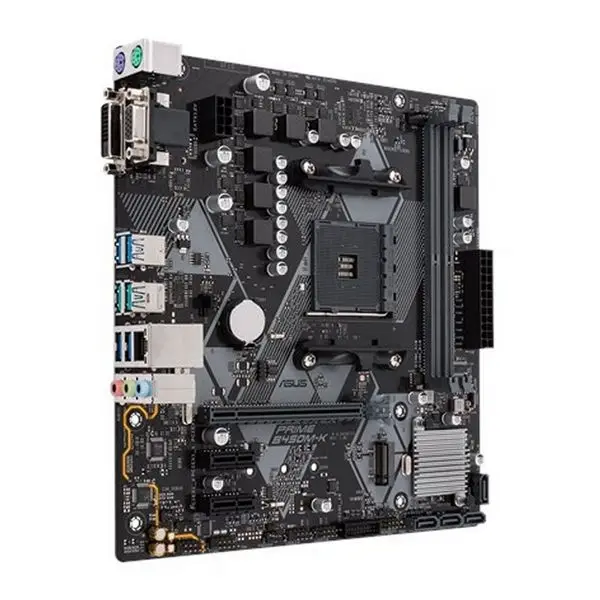 Игровая Материнская плата Asus PRIME B450M-K mATX DDR4 AM4