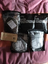 Mascarillas ffp2 de 6 capas, máscara respiradora FFP2 de seguridad, con filtración del 95%