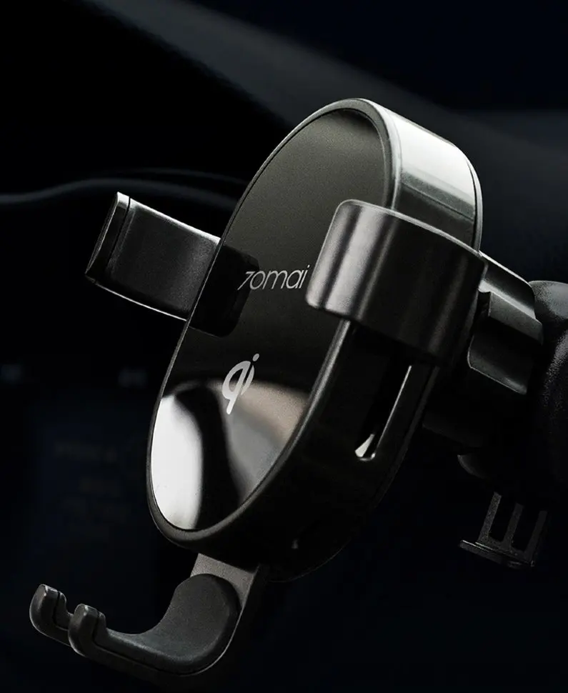 Автодержатель с беcпроводной зарядкой Xiaomi 70mai Wireless Car Charge Mount|Подставки и