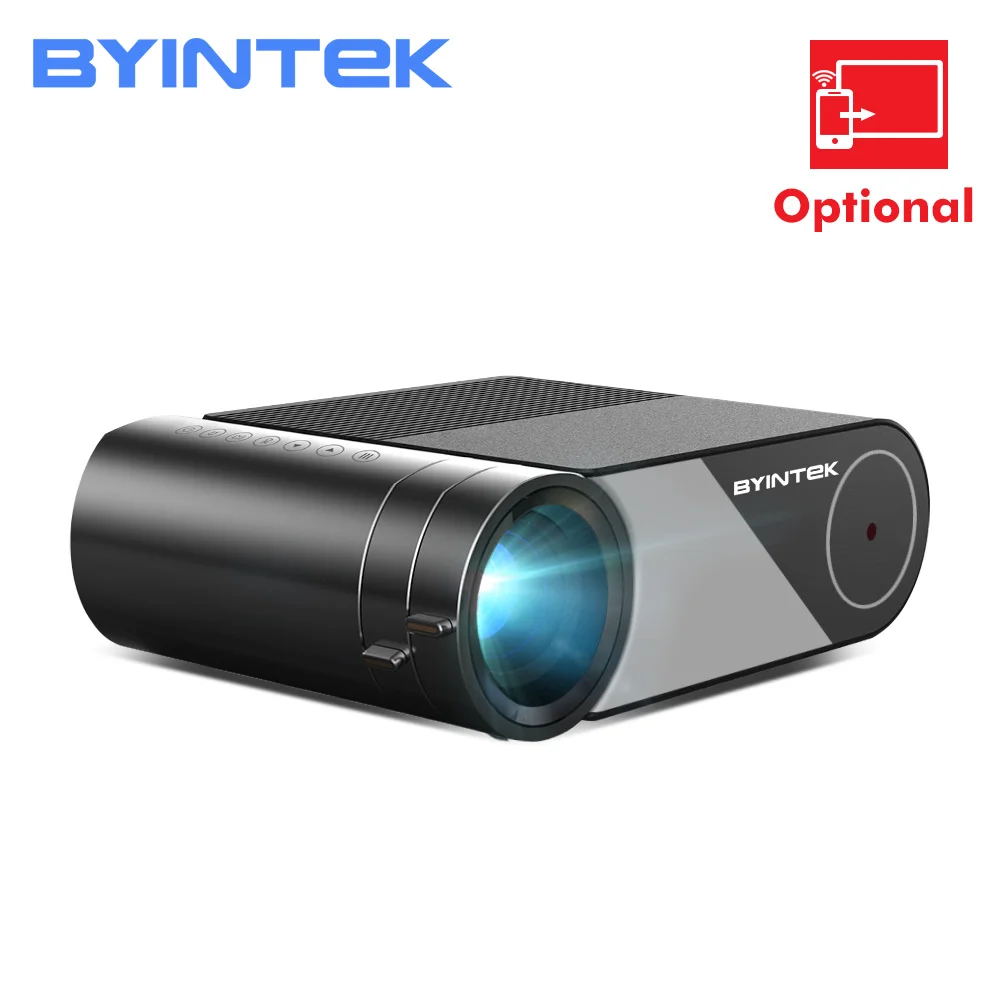Портативный светодиодный проектор BYINTEK K9 Full HD 1080P для кино-игр домашний кинотеатр