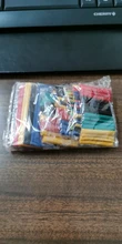 164 unids/set termorretráctil tubo termoretractil poliolefina tubo Cable Kit de surtido aislado manguito tubo de envoltura de alambre Cable manga