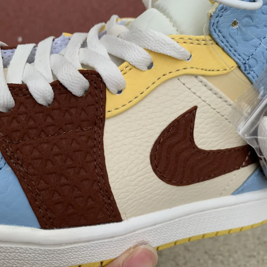 aj1mid African style Air Jordan 1 Mid Fearless Maison African style basketball shoes CU2803-200 Size: 36-46