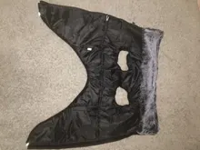 Harness Pet-Clothing Bulldog Costume Dog-Coat Waterproof Labrador Large Winter with Furry-Collar