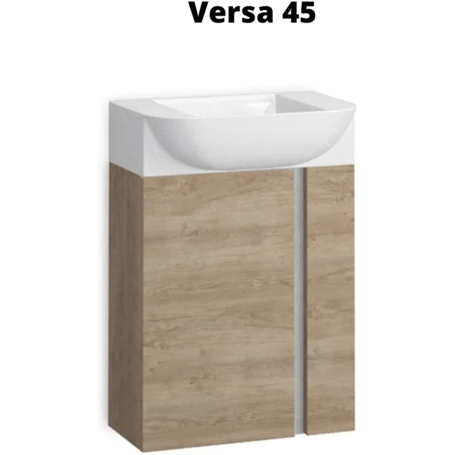 Versa Skuvoy Mueble para el Baño Auxiliar, Carro o Carrito de Almacenaje,  Blanco, 63,5x18x40cm