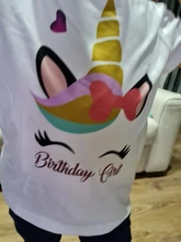 Ropa a juego familiar para padre, madre, hija, hijo y niña, camiseta de unicornio de cumpleaños, camisetas divertidas de fiesta de aspecto familiar de verano, 1 ud.