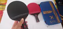 Bat Racket Carbon-Table-Tennis-Racket-Set Ping-Pong Super-Powerful XC LOHAS for Training-Club