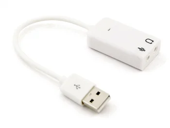 

Sound card USB traa71 (C-media cm108) 2.0 channel out 44-48 kHz (7.1 Virtual Channel) RTL
