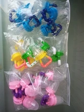 Lote de 30 unidades de chupete de frutas para bebé, botella alimentadora de silicona para alimentos frescos, mordedor de leche, tetina chupete con Clip, ePacket gratis a Brasil