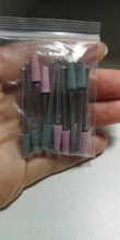 Brocas rotativas para manicura, corindón, elimina piel muerta, 7 Uds.