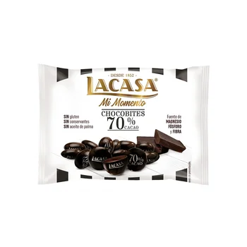 

Lacasa Chocobites 70% cocoa · 40g.