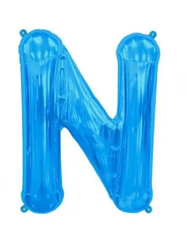 

Balloon Letter N 86cm Royal Blue-Foil Polyamide-NSB00287