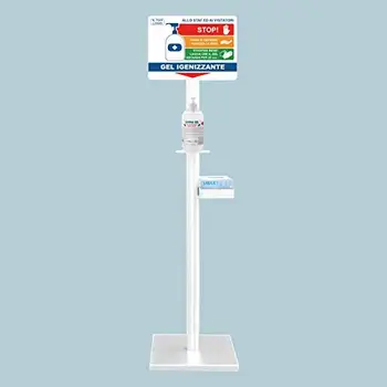

Free standing for hand sanitizer Gel Dispenser holder iron columns (CF 2)