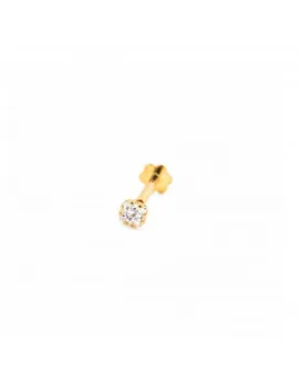 

Piercing Gold cartilage carre 2,5mm (9kts)